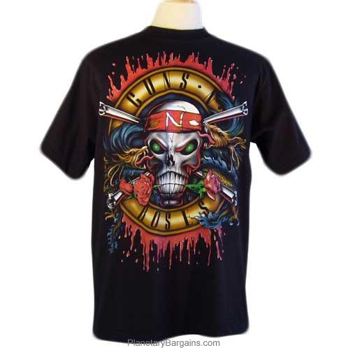 Guns N Roses Skulls Shirt